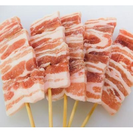【10本単位で出荷可能】黒豚バラ串　100g　霧島黒豚使用