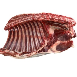 北海道産　チルド　馬木葉のエゾシカ肉　骨付ロースバラ肉(胴体/ヒレ付き)　ブロック