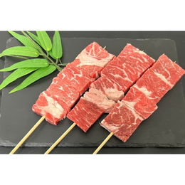 (イベント・お祭りに)牛チャックアイロース串　100g　100本