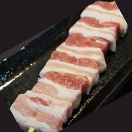 【特大サイズ串】豚バラ串 1本100g×25本(1本170円)