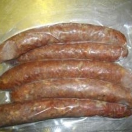 自社生産【猪肉】ウィンナー　ボイル加熱済(広島産)5本(約200g)1パック