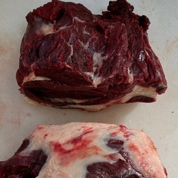 【希少!!】2025年4月捕獲ヒグマ　熊肉 ネック肉