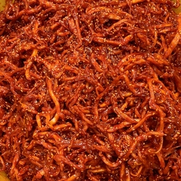 甘辛スルメ(さきいかキムチ)120g