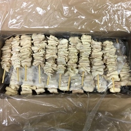  スチーム焼鳥皮串30g 50本ケース×6