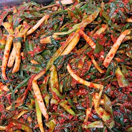 手作りねぎキムチ