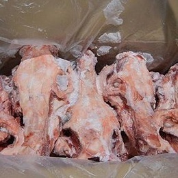 ラーメンスープ原料用　国産豚頭骨(ヘッド)