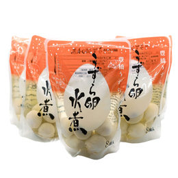 豊橋うずら やわらか食感 うずら卵水煮 3ケース /8卵入り×72袋