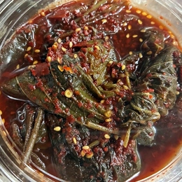 エゴマの葉の醬油漬け180g×1パック