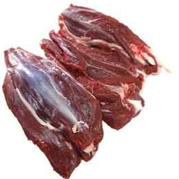 北海道産　冷凍　馬木葉のエゾシカ肉スネ正肉　ブロック