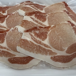 国産豚ローススライス!!500g単位でご注文可能商品です!(有償サンプル対応商品)