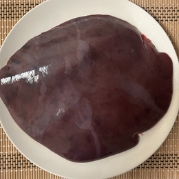 鮮度抜群‼　黒毛和牛　レバー　500g