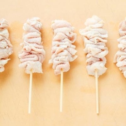 業務用焼き鳥 国産 とり皮串 とりかわ串 鳥皮串 30g 20本