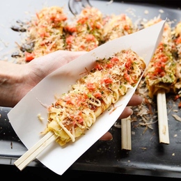 業務用 国産 はしまき串 お好み焼き串 屋台 祭り 80本