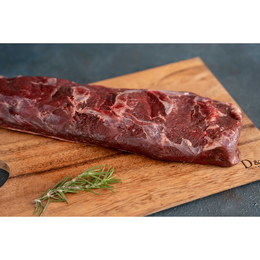 【Sランク】エゾシカ　ボーンレスストリップ(ロース)　トレサビ完備　アイヌ直伝の血抜き