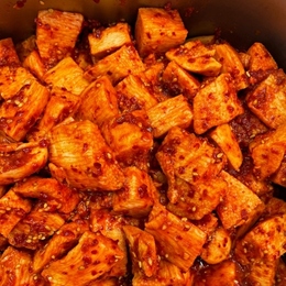 手作り長芋キムチ(山芋キムチ)