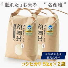 【送料無料】精米 令和7年 特別栽培  ''隠れたお米の名産地''新潟県五泉産コシヒカリ「南郷米」